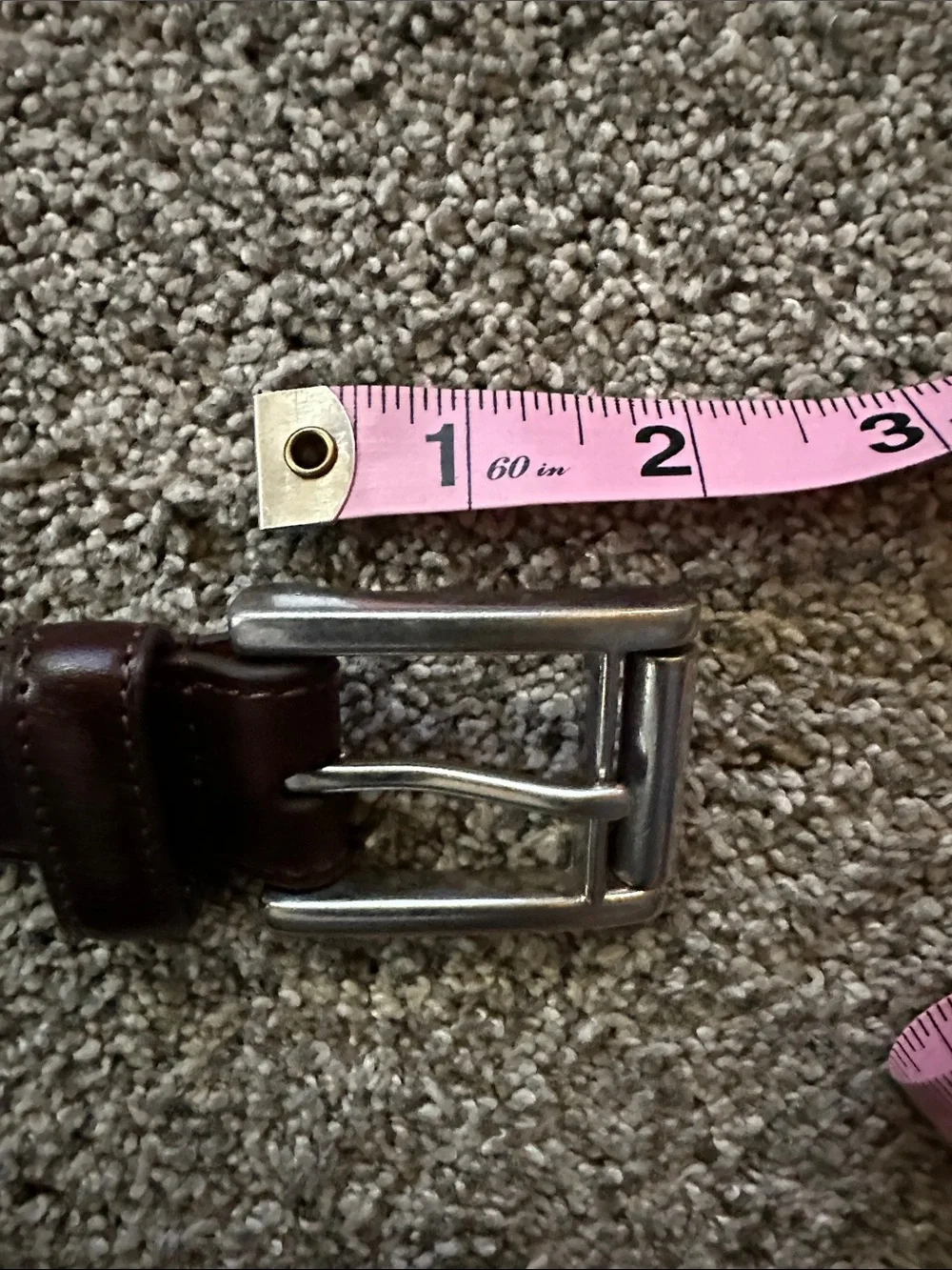 Lauren Ralph Lauren New Leather Men's Belt in Brown